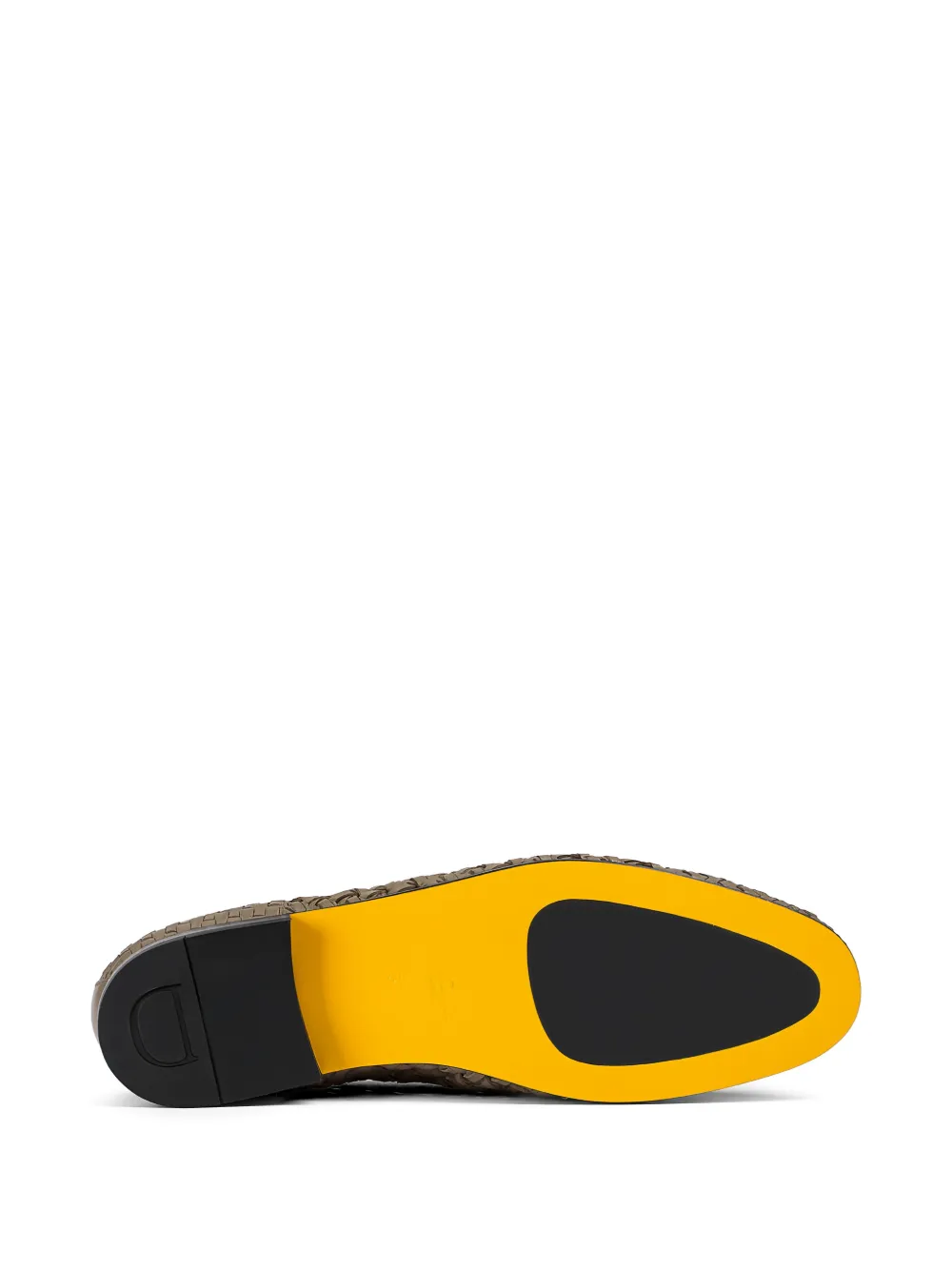 Doucal's openwork tassel loafers Beige