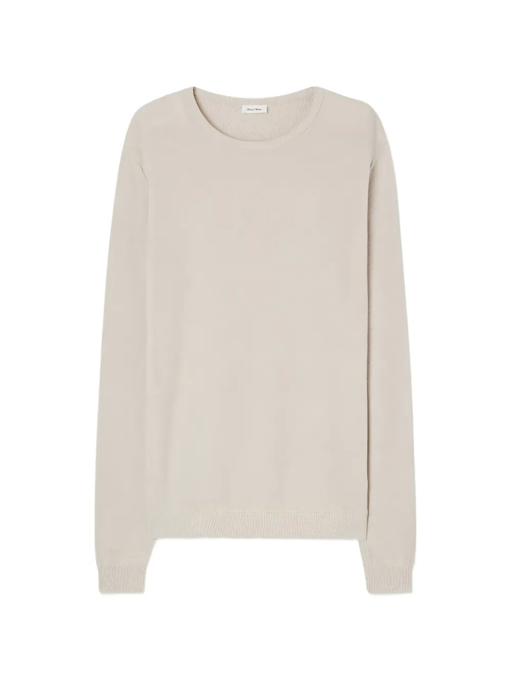 American Vintage Dozborow crewneck cotton sweater - Nude