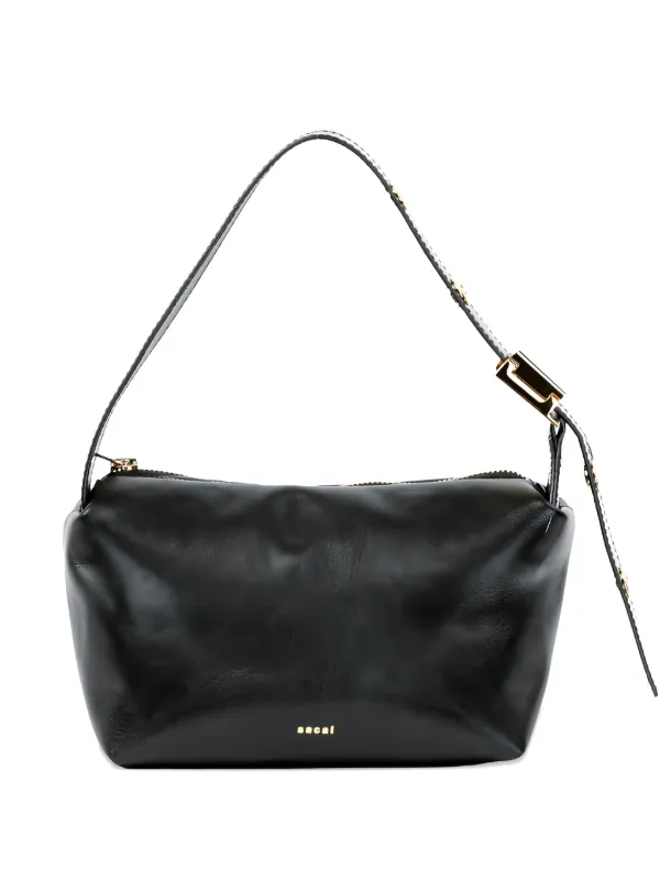 Sacai ジップ ショルダーバッグ | ブラック | FARFETCH JP