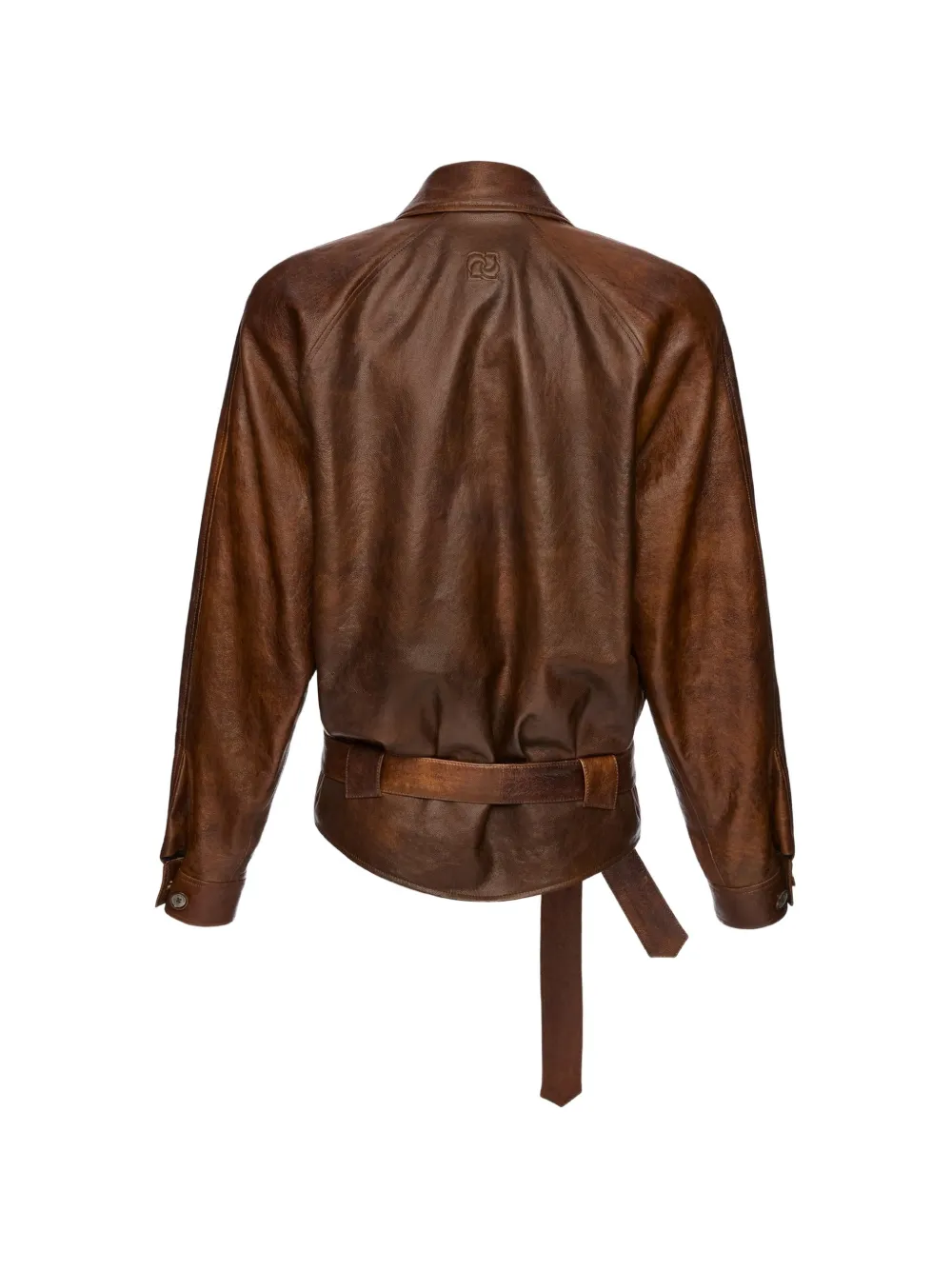  Magda Butrym Belted Jacket - Brown 