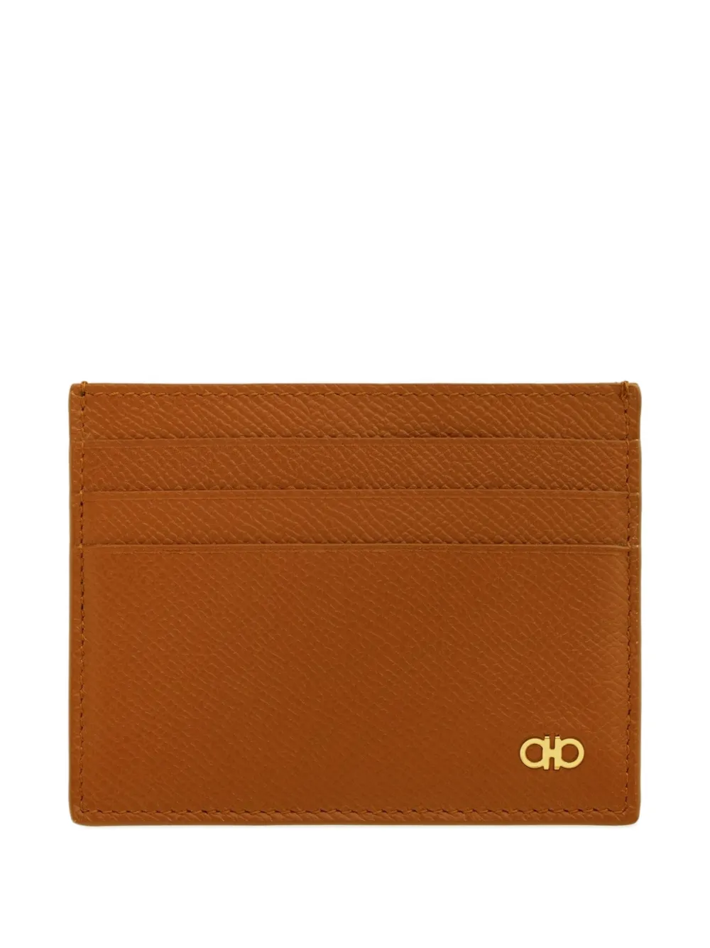 Ferragamo Gancini card holder - Marrone