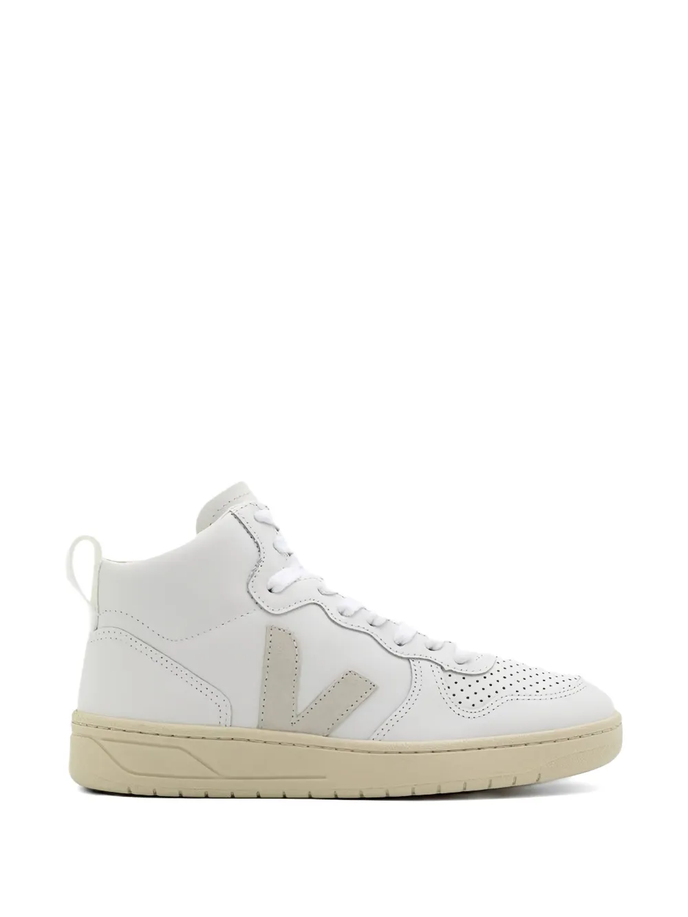 VEJA V-15 panelled sneakers Beige