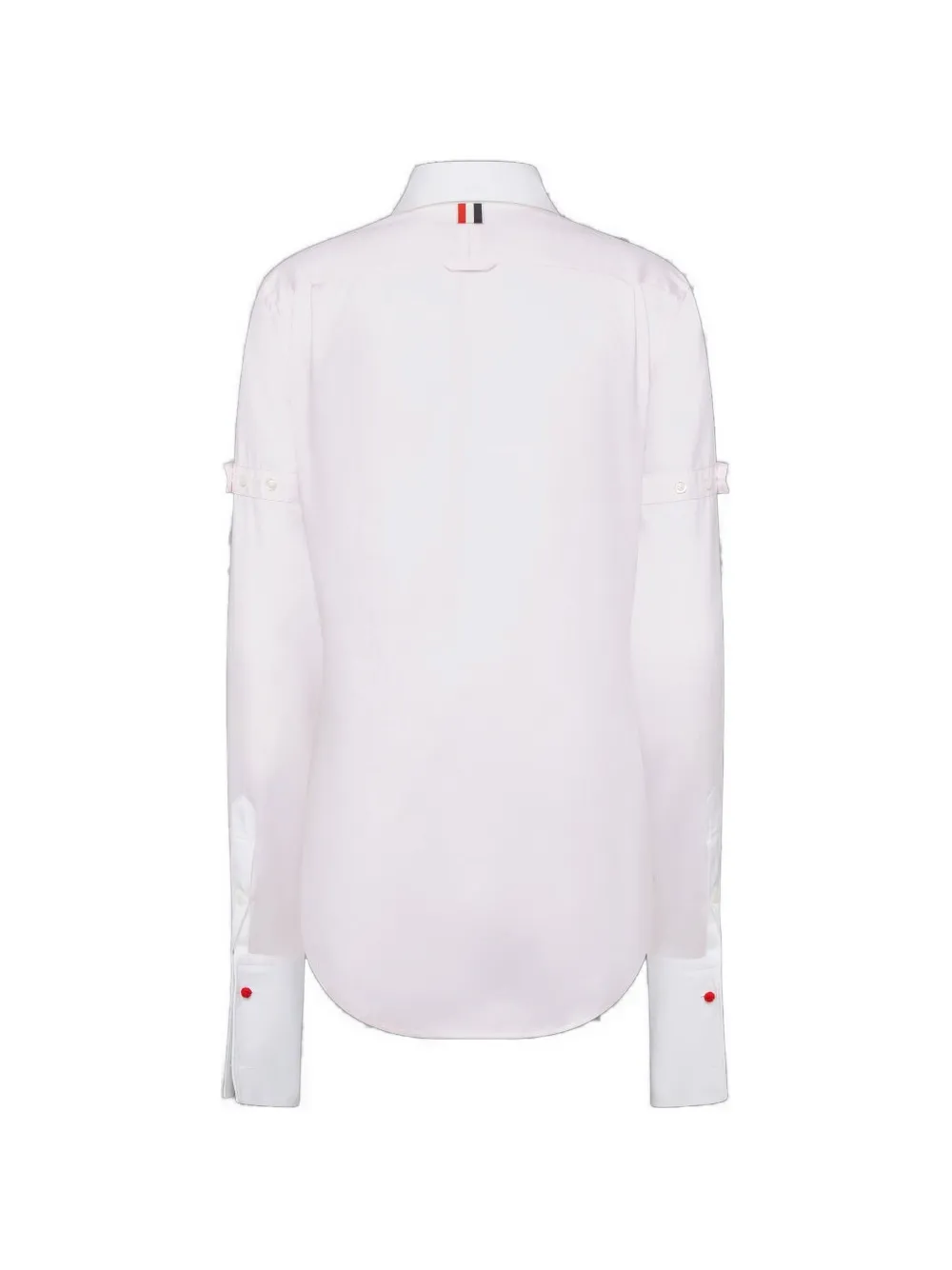 Thom Browne Popeline blouse met armband Roze