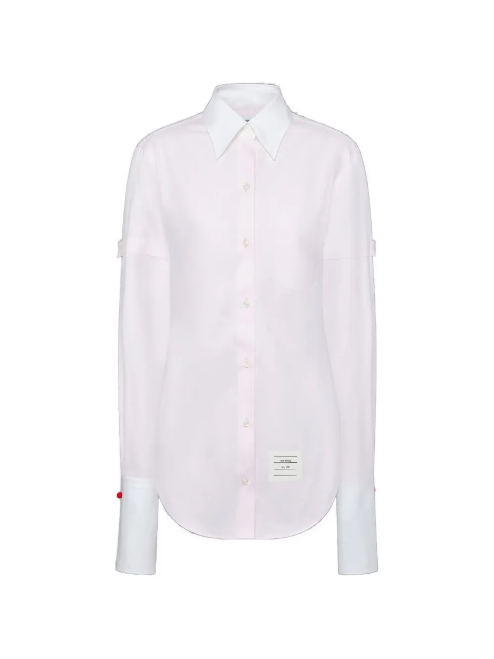 Thom Browne armband poplin shirt - Rosa