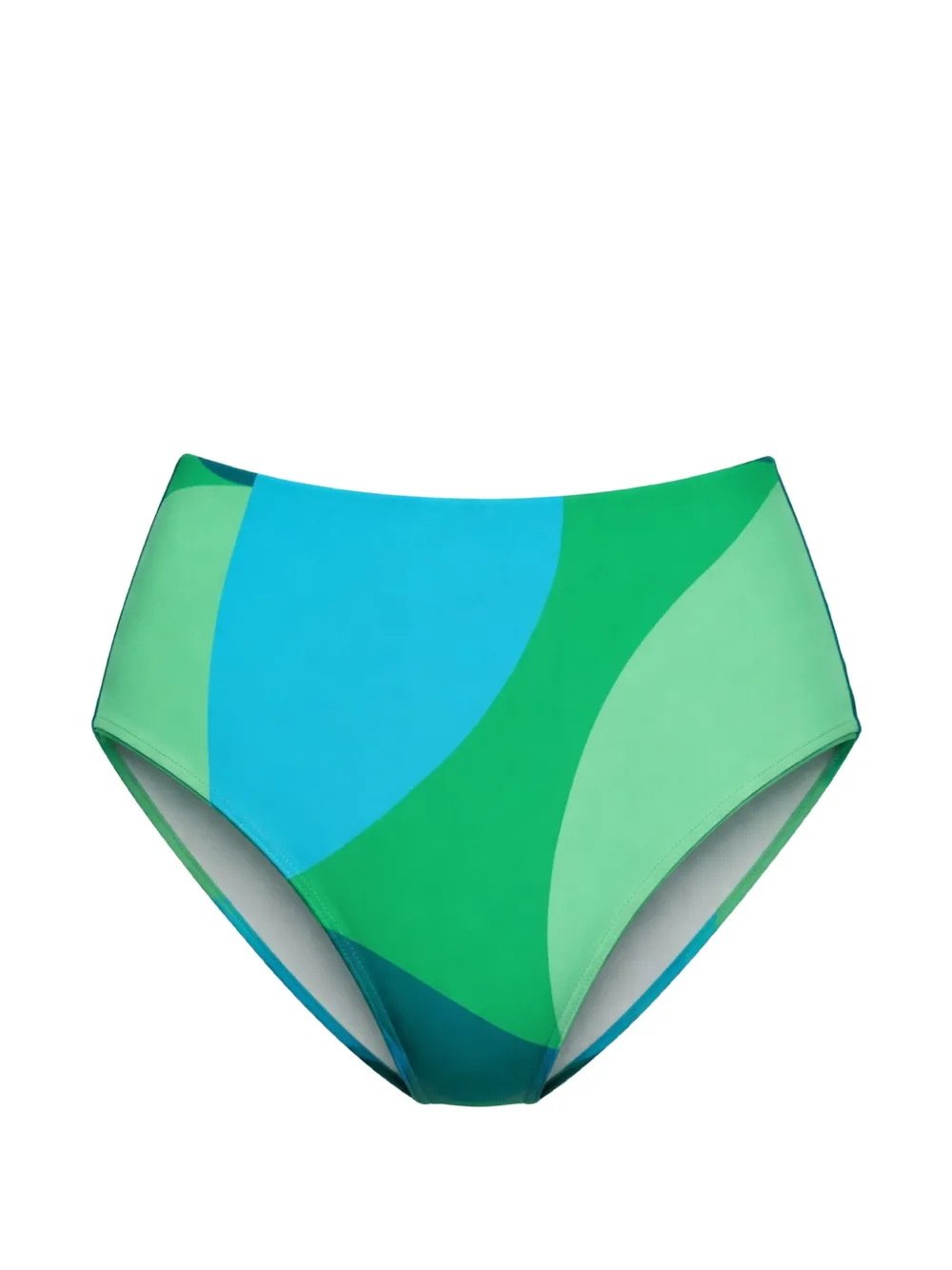 Seafolly geometric-print bikini bottoms - Blu