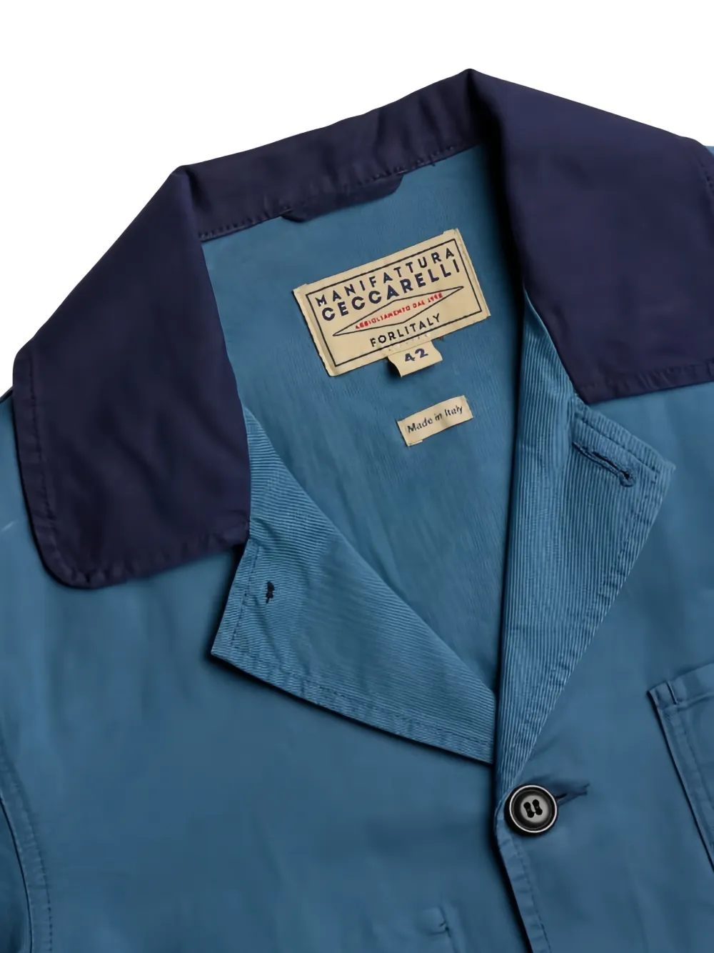  Ceccarelli Workwear Pocket Jacket - Blue 