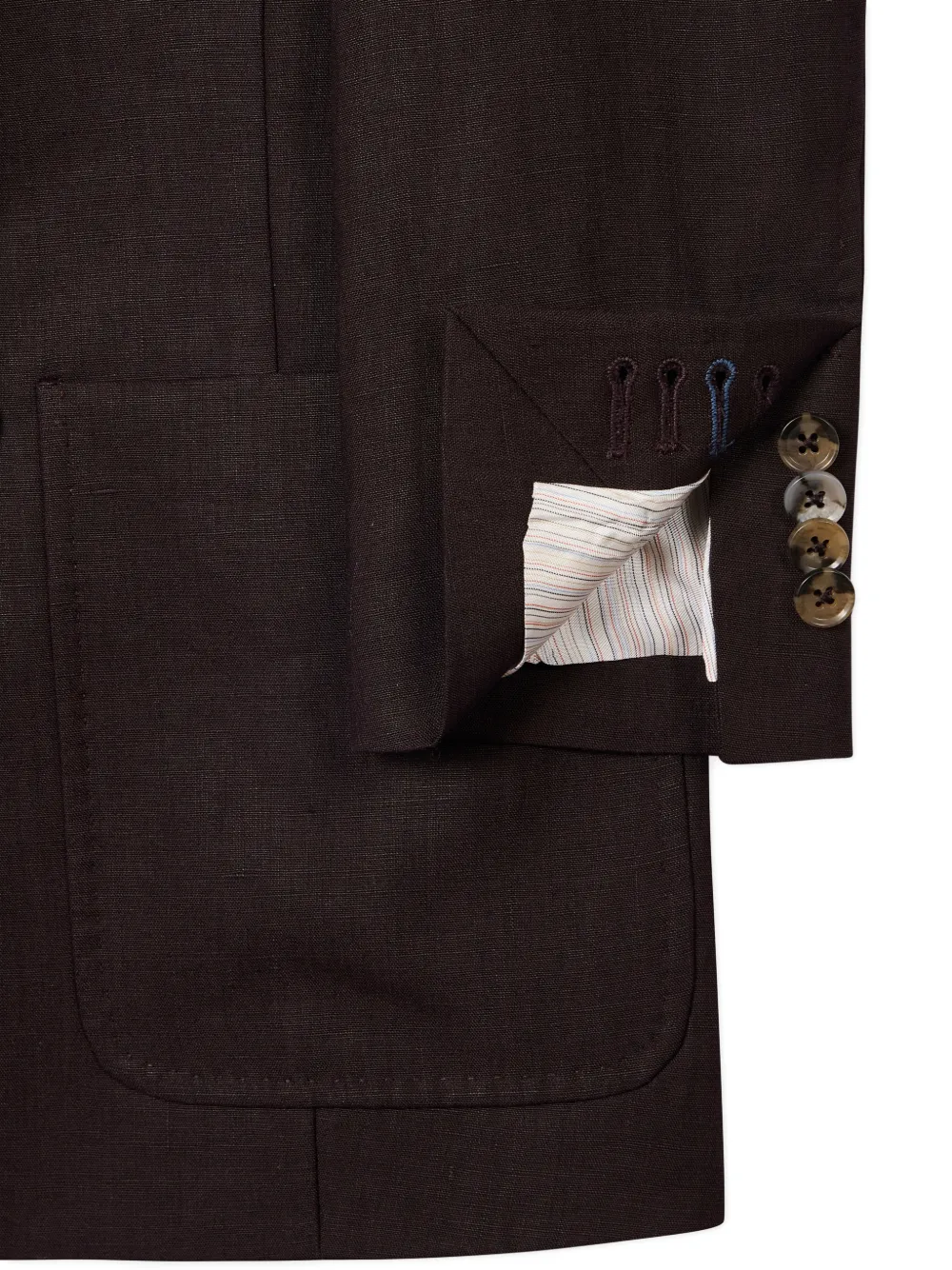  Paul Smith Double-breasted Blazer - Brown 