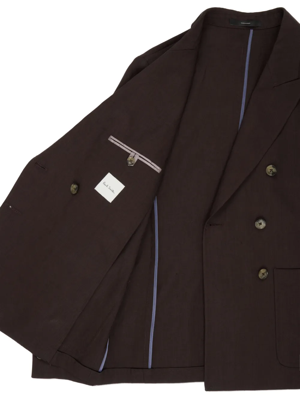 Paul Smith Blazer met dubbele rij knopen Bruin