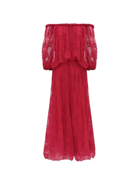 ZIMMERMANN Luna braided lace maxi dress