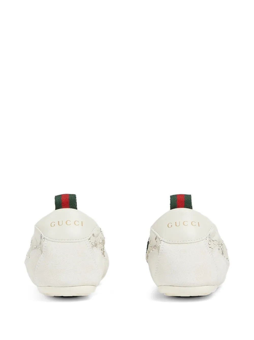 Gucci Shift GG crystal sneakers Beige