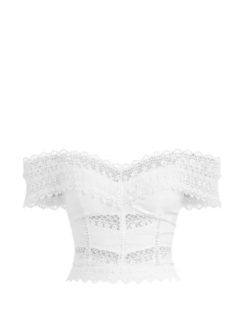 Charo Ruiz Ibiza Elisette lace-detail top