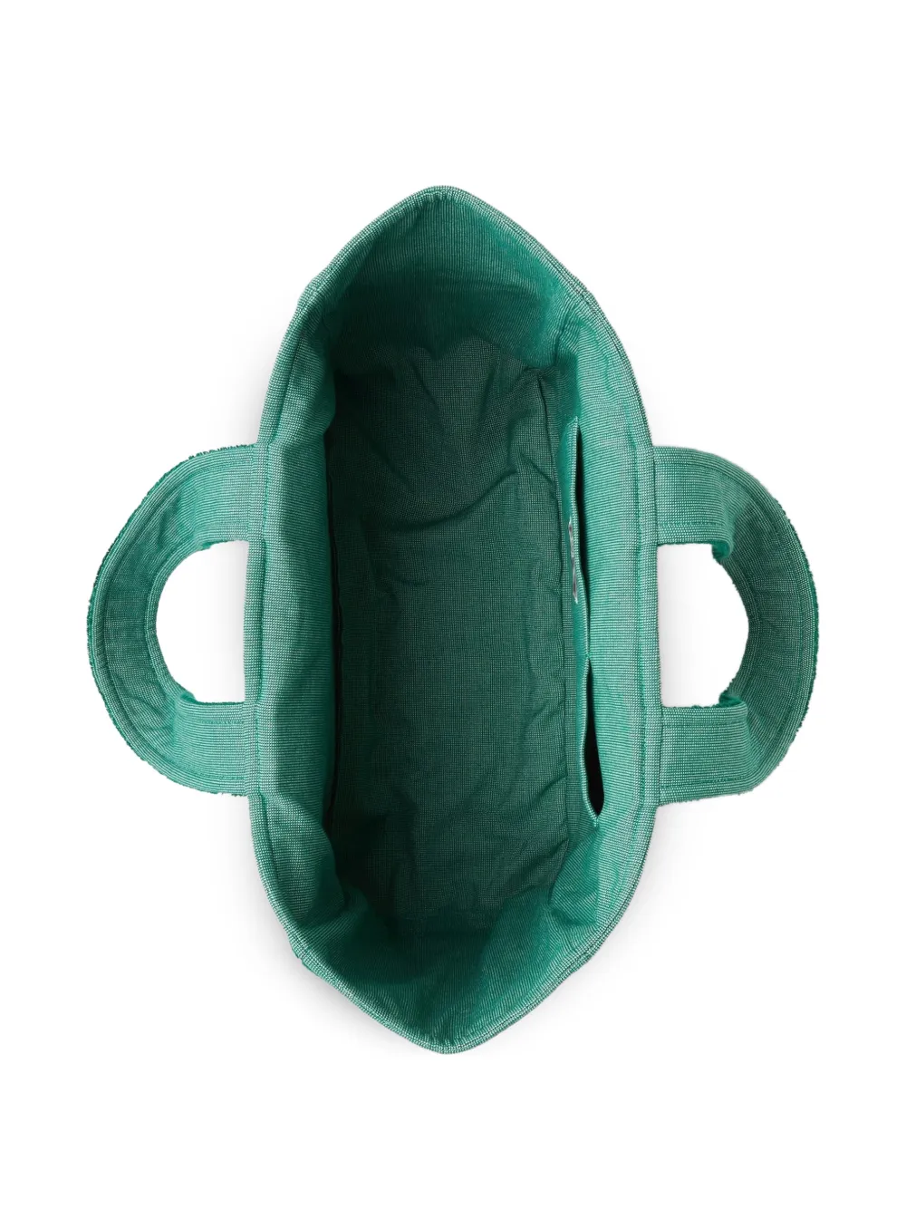 Versace Terry shopper met Medusa patroon Groen