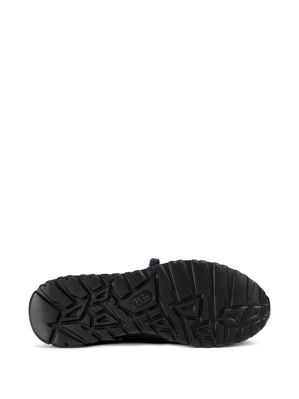 Doucal's Sneakers met hieldetail Blauw