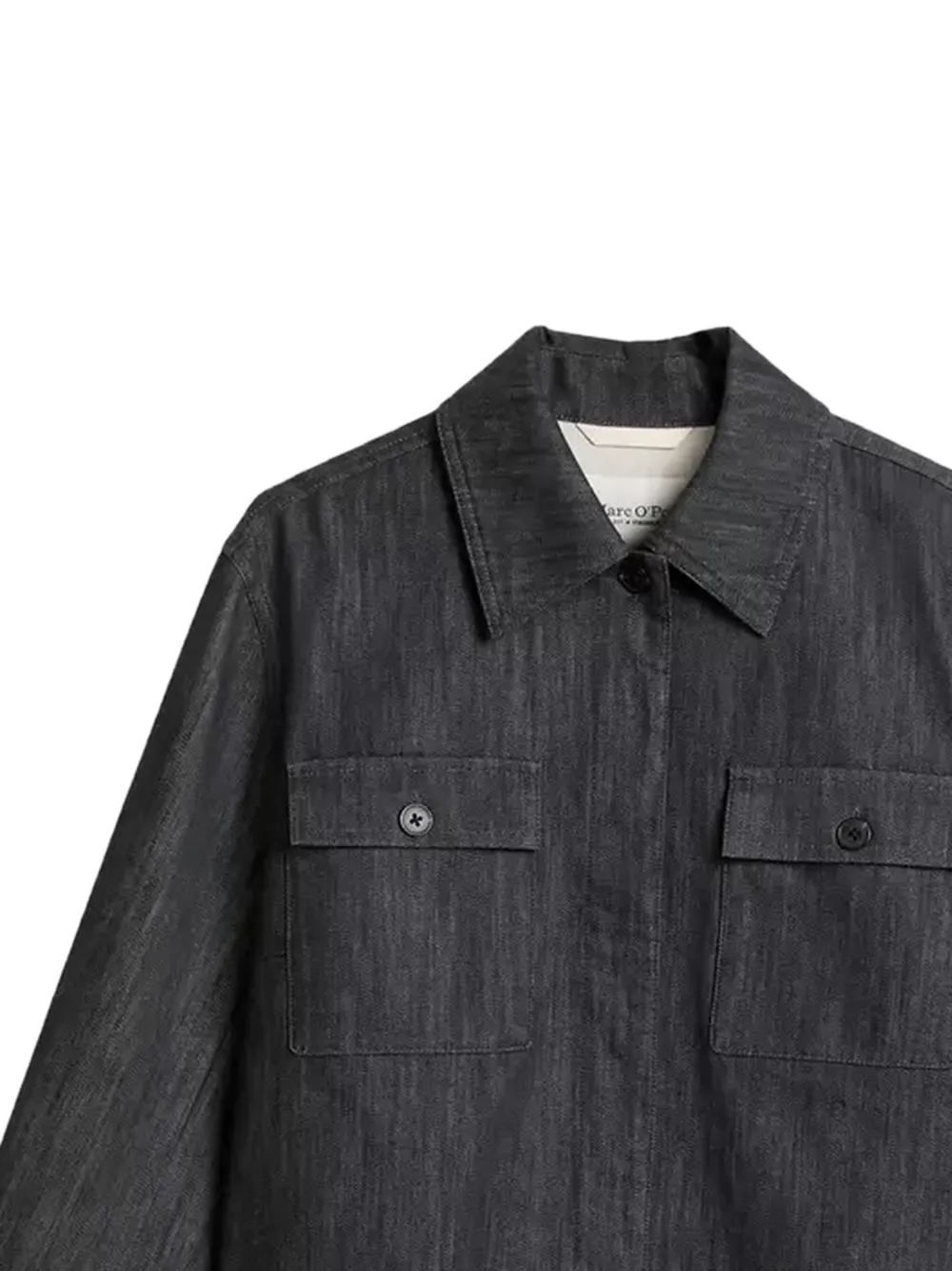  Marc O'polo Boxy-shape Denim Jacket - Blue 