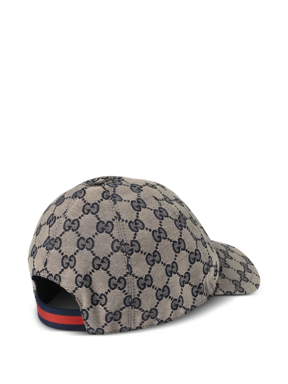  Gucci Kids Gg-pattern Curved Peak Hat - Neutrals 