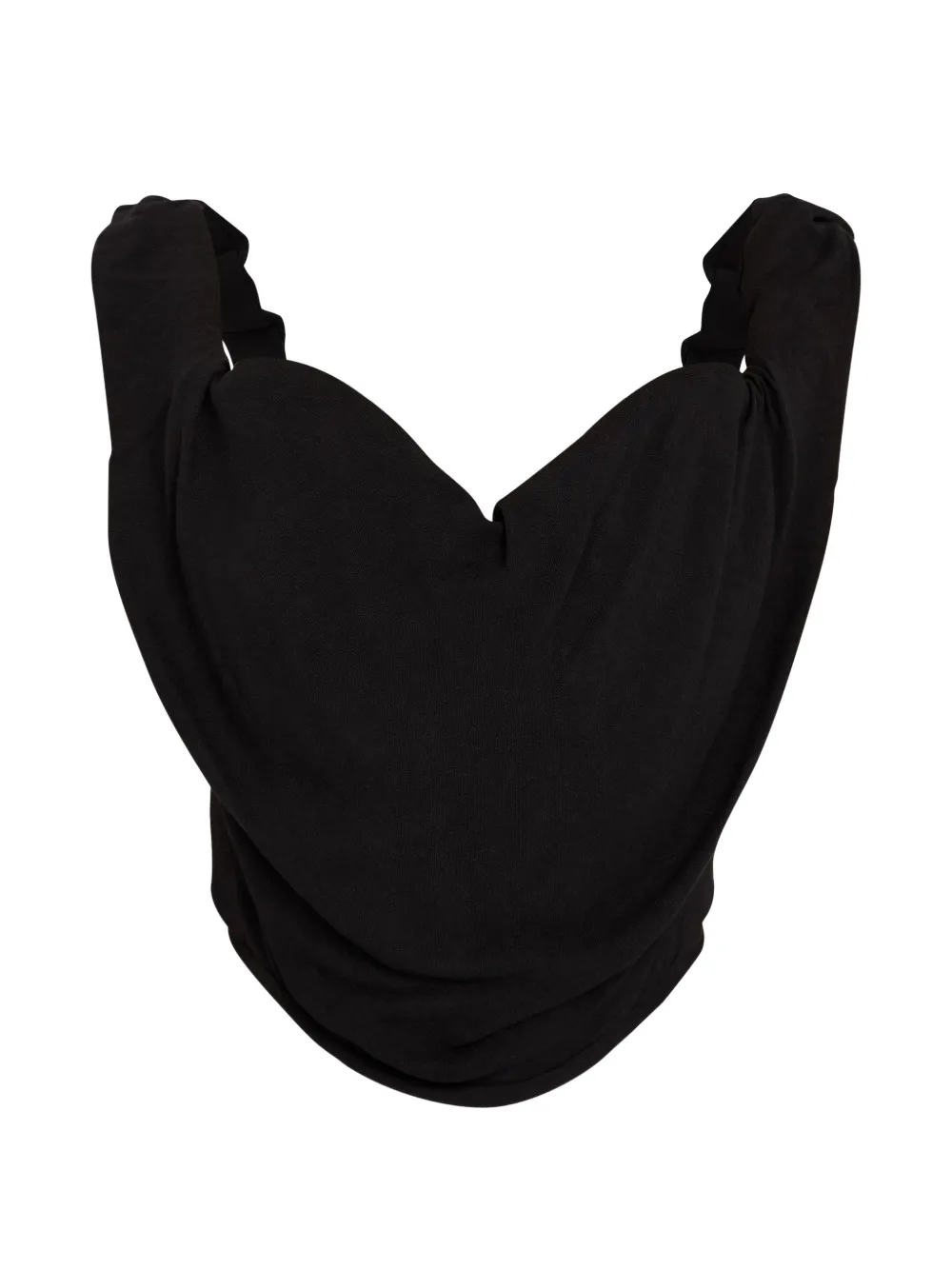 Vivienne Westwood Sunday draped top - Nero