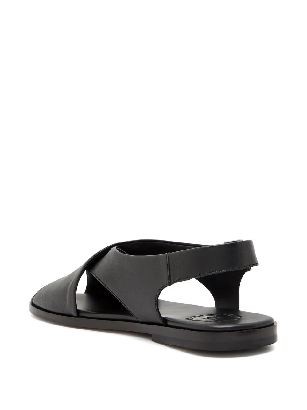 Grenson Micah leather sandals Zwart