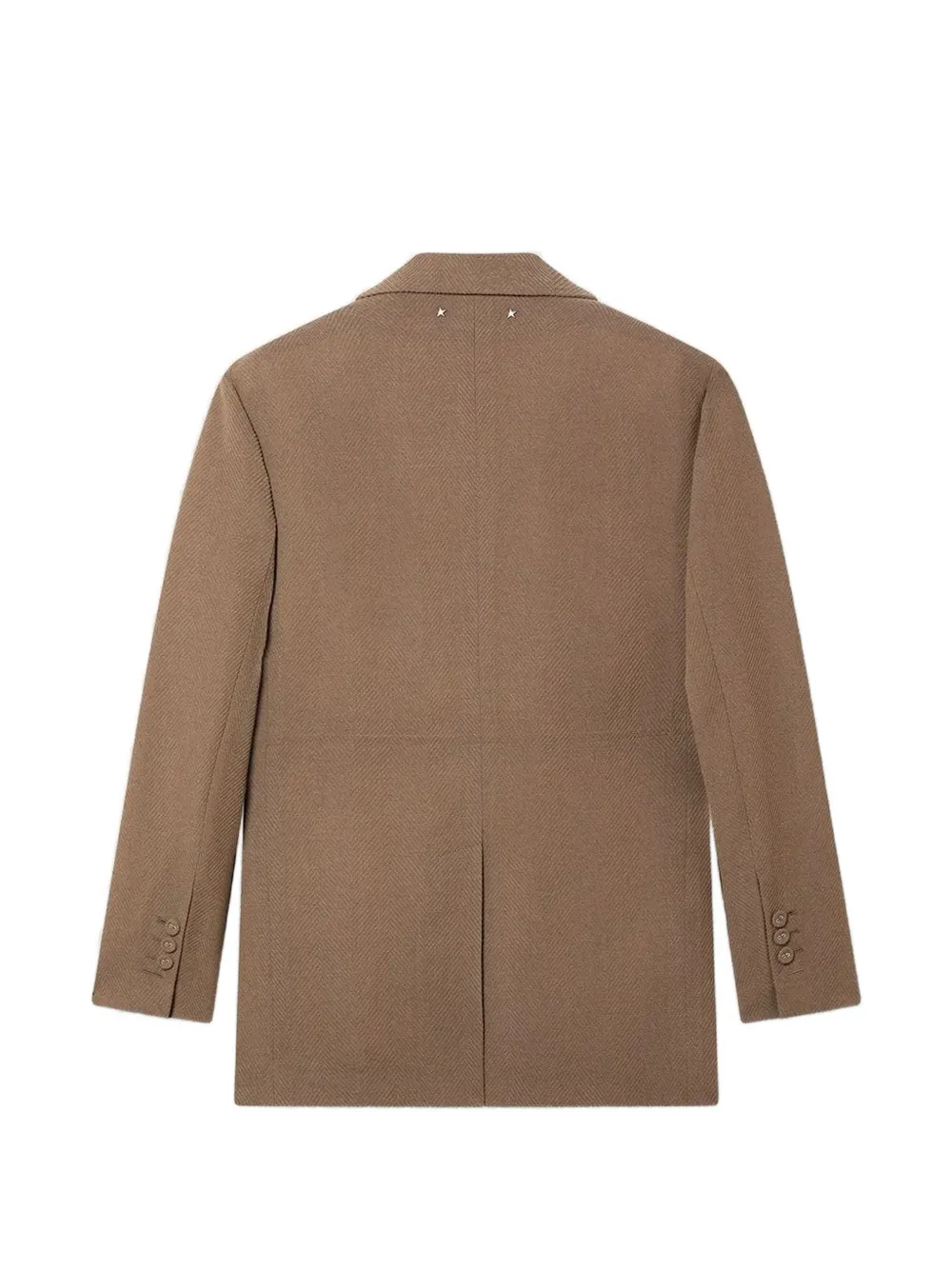 Golden Goose Blazer met dubbele rij knopen Bruin