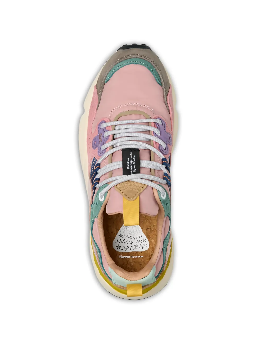 FLOWER MOUNTAIN Yamano 3 sneakers Roze