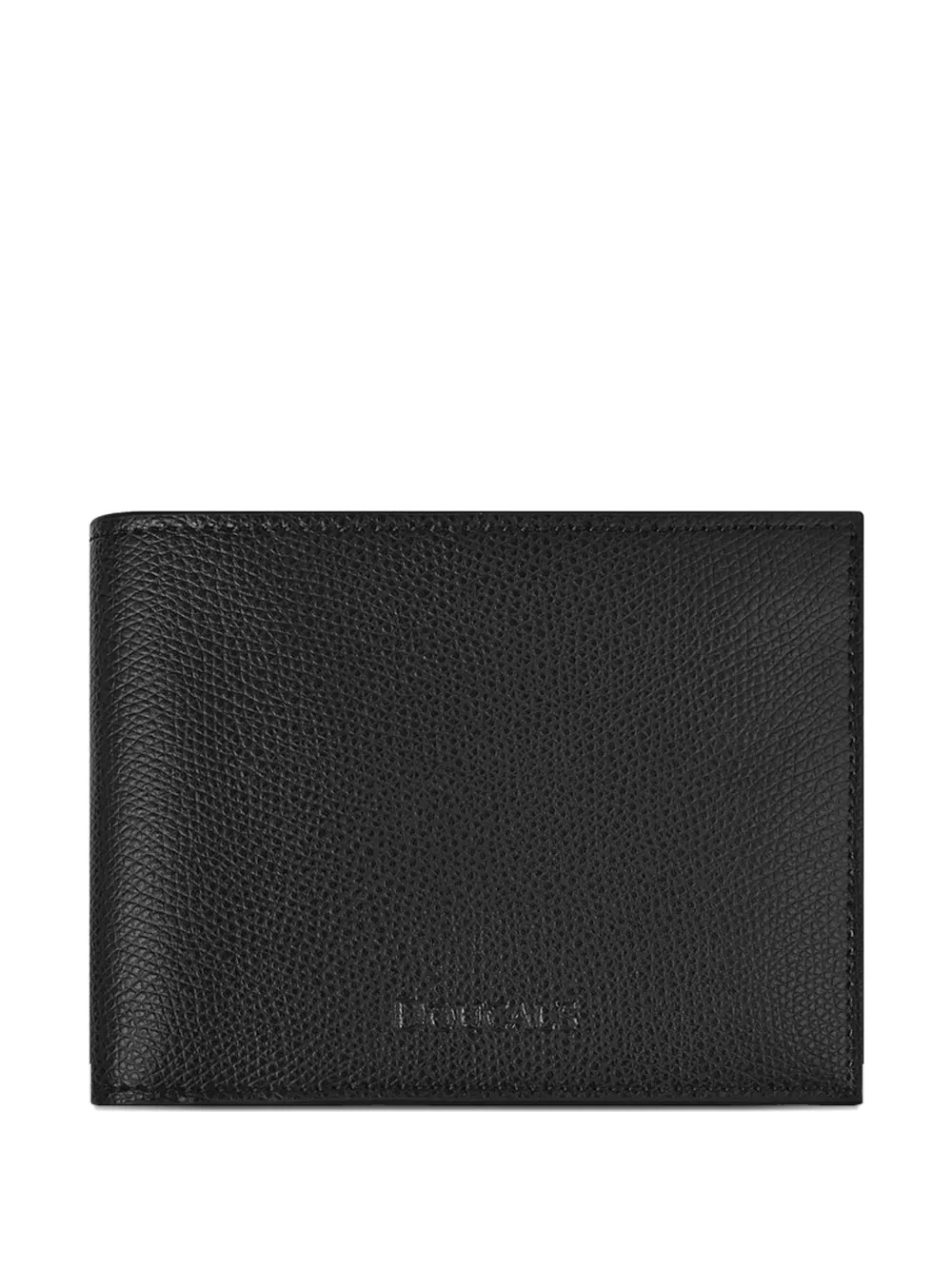 Doucal's Palmellato leather wallet - Nero
