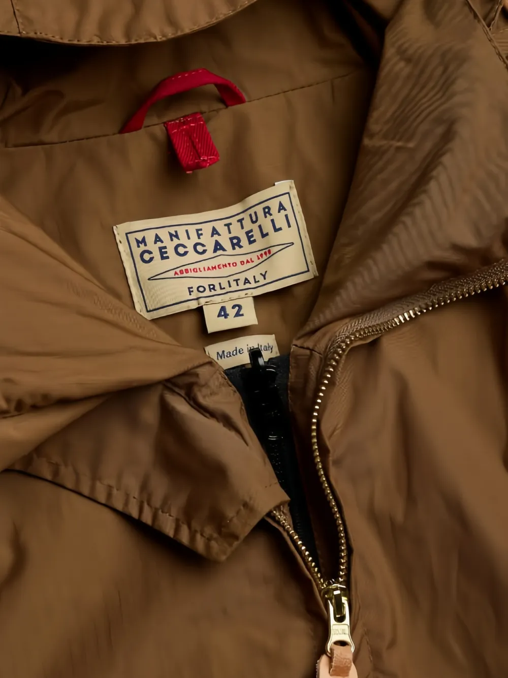  Ceccarelli Hooded Pocket Jacket - Brown 