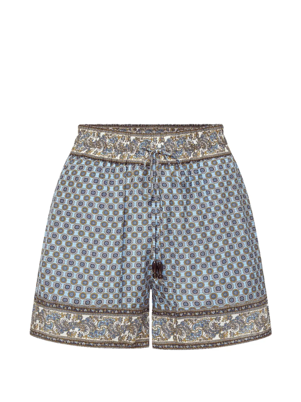Veronica Beard Vivaldi drawstring shorts - Blu