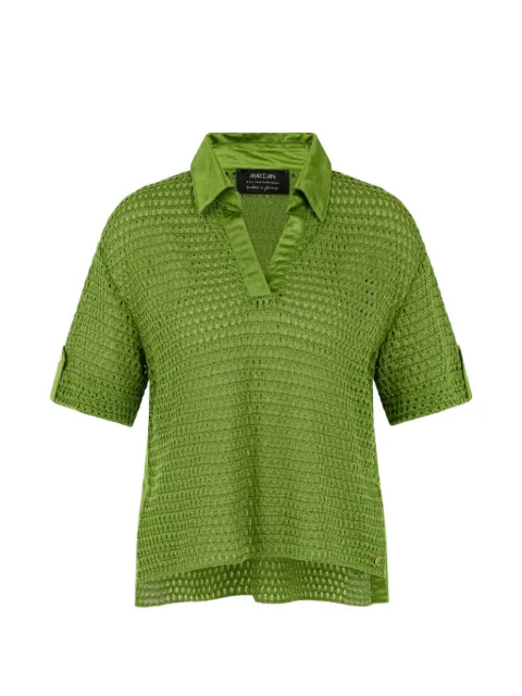 MARCCAIN V-neck knitted top