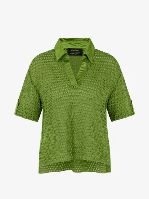 MARCCAIN V-neck knitted top