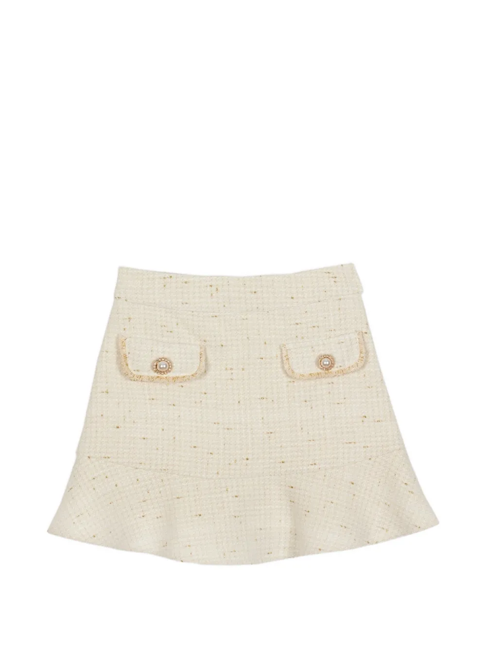 Patachou tweed skirt - Toni neutri