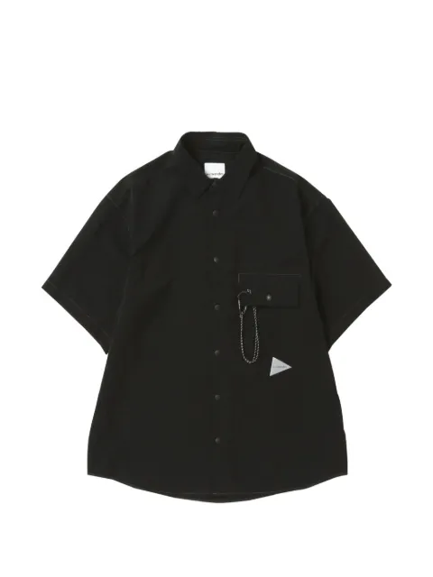 and Wander flap-pocket short-sleeve shirt
