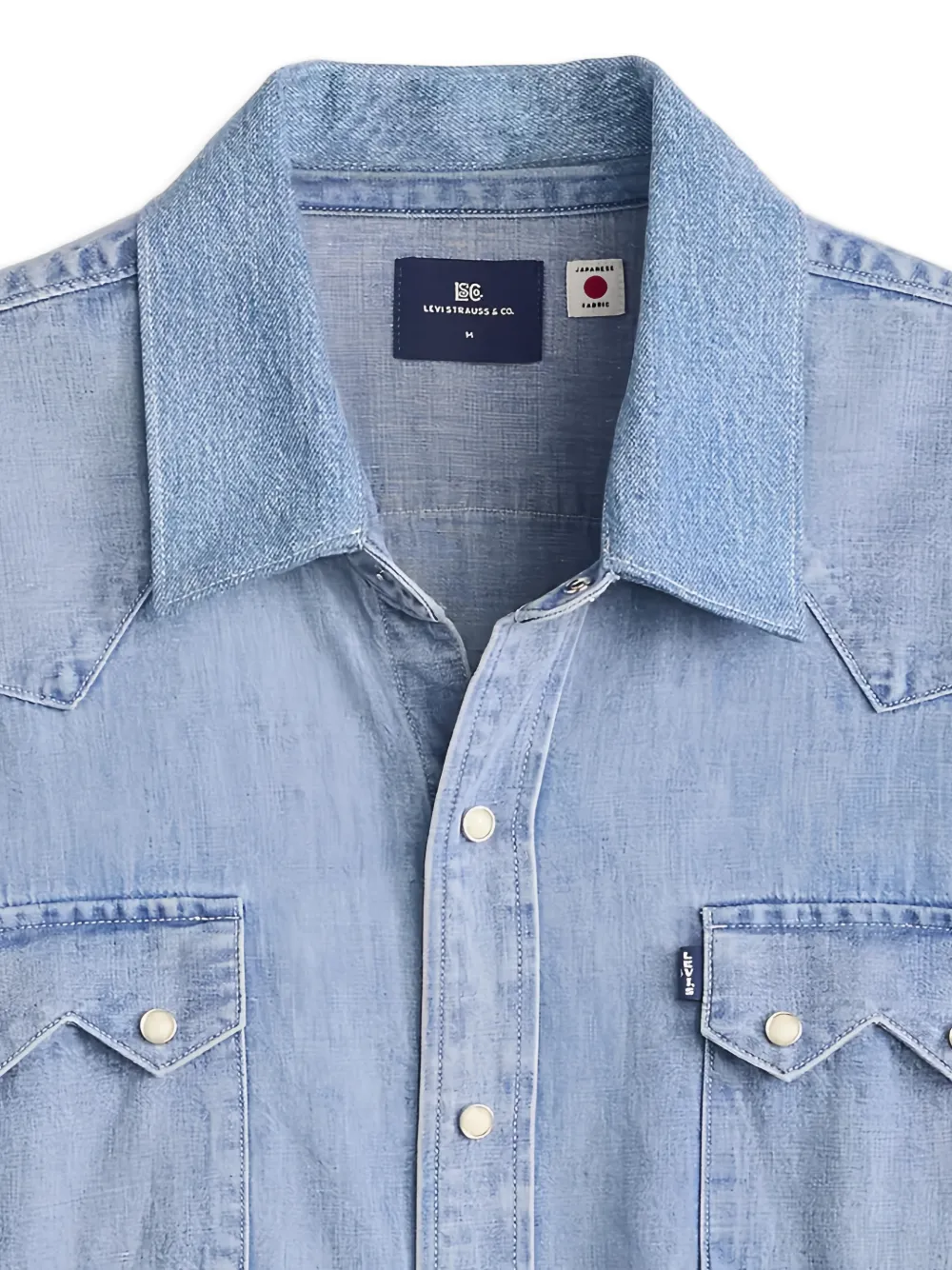 Levi's Sawtooth denim jack Blauw