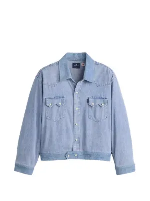 Levi's パッチワーク デニムジャケット | ブルー | FARFETCH JP