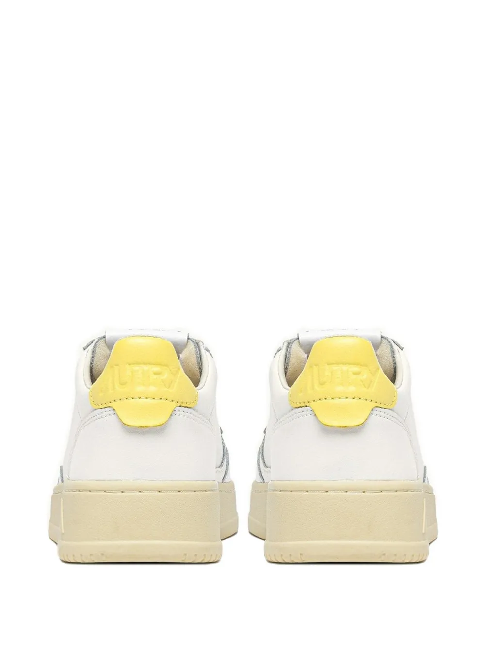 Autry Medalist Low leren sneakers Wit