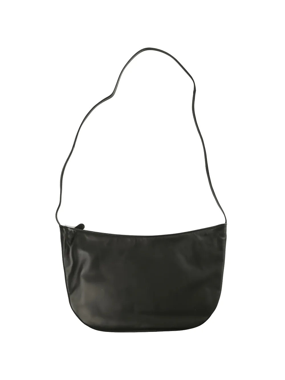 The Row curved shoulder bag - Nero