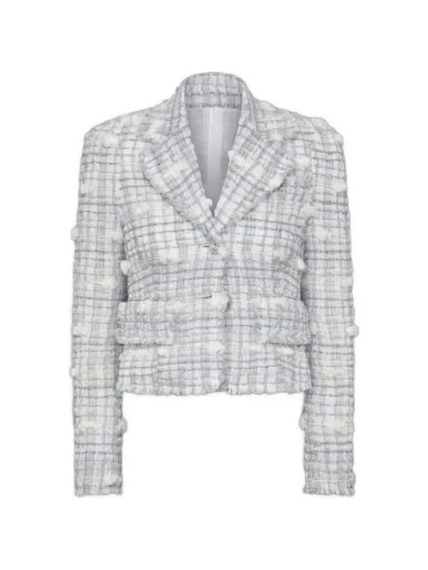 Thom Browne chamarra Repp de tweed a rayas