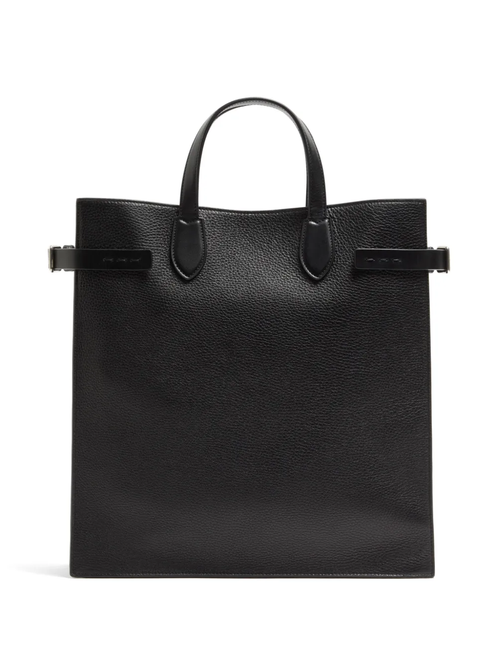 Valentino Garavani Antibes medium shopper van korrelig leer Zwart