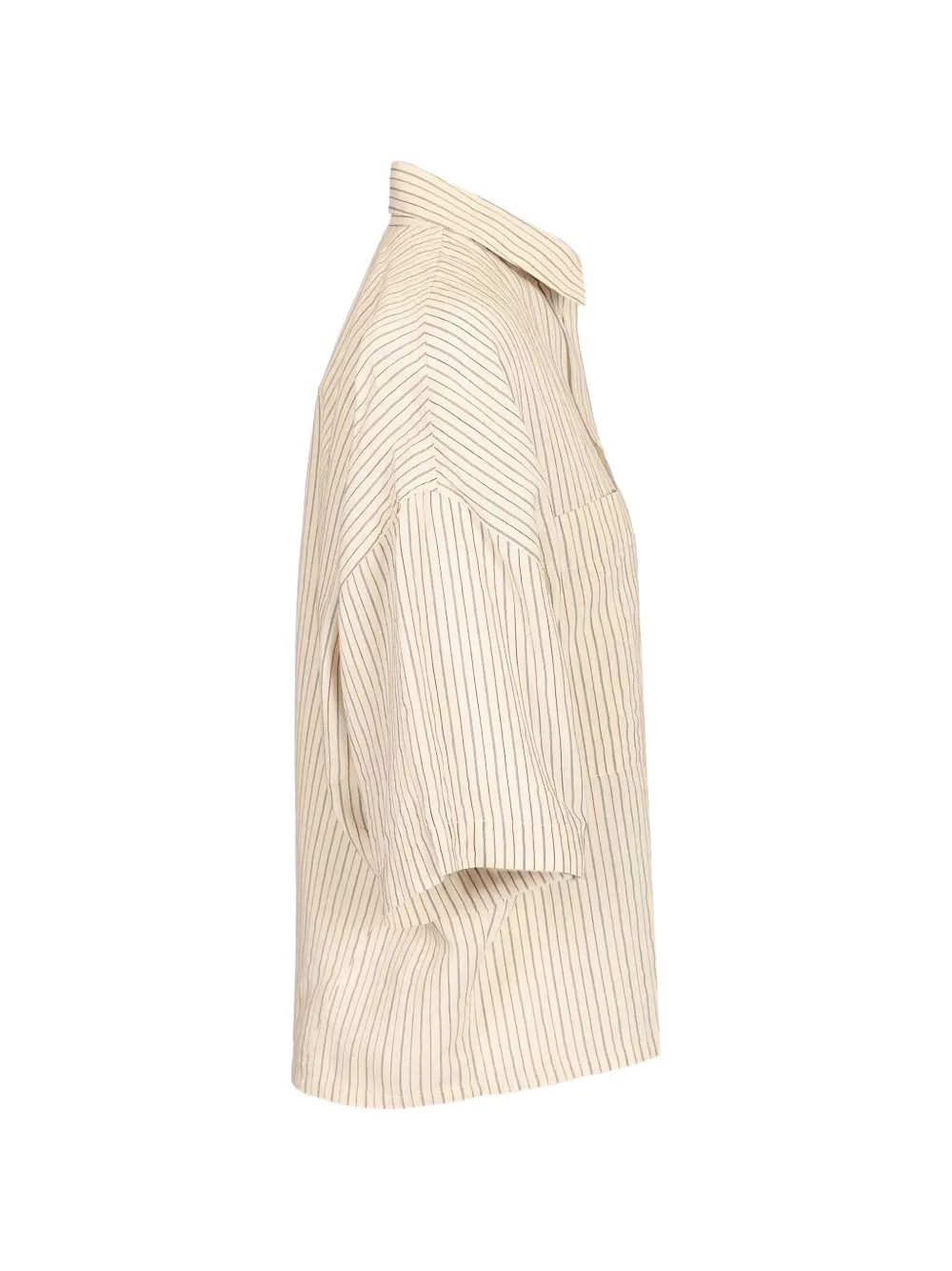  Barena Striped Pocket Shirt - Neutrals 