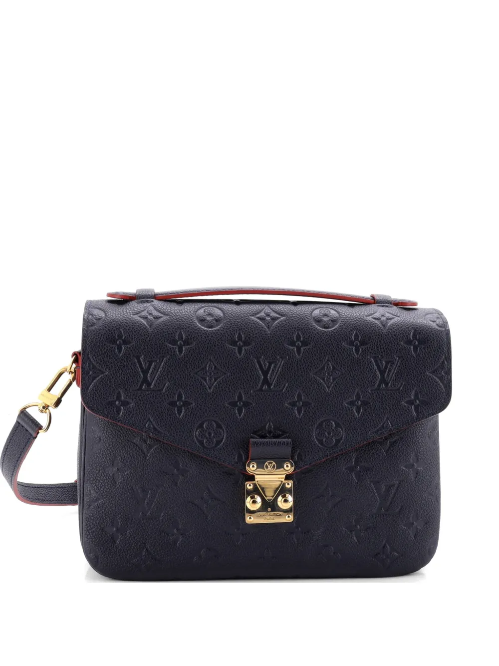 Louis Vuitton Pre-Owned Pochette Metis Monogram Empreinte Leather crossbody bag - Blu