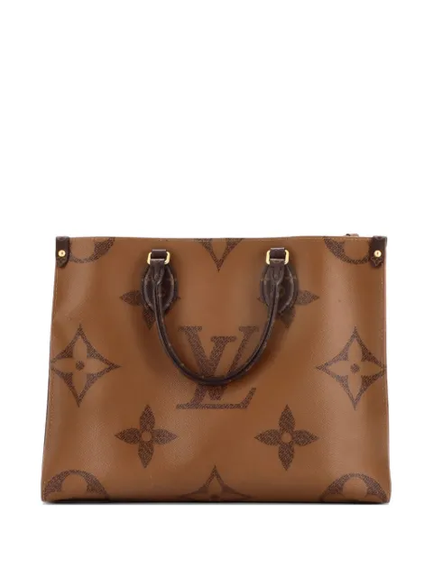 Louis Vuitton Pre-Owned tote OnTheGo reversible con monograma Giant MM