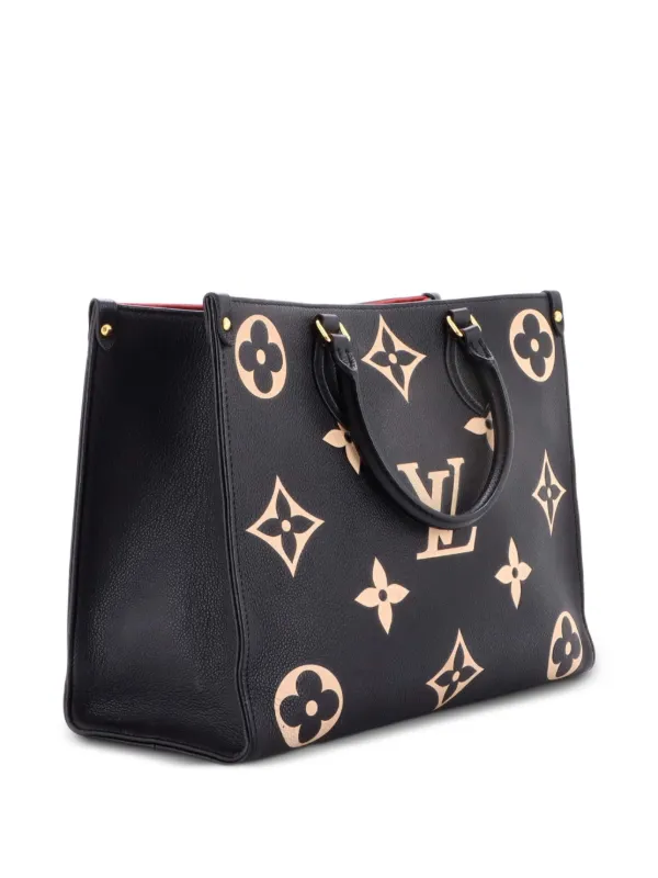 Louis Vuitton Pre-Owned オンザゴー トート バイカラー モノグラム 