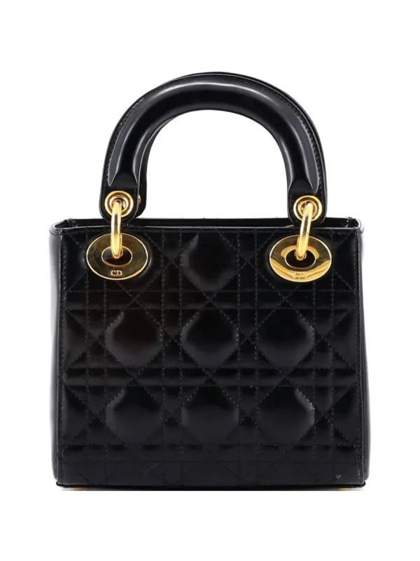 Christian Dior Pre-Owned レディ ディオール バッグ カナージュ 