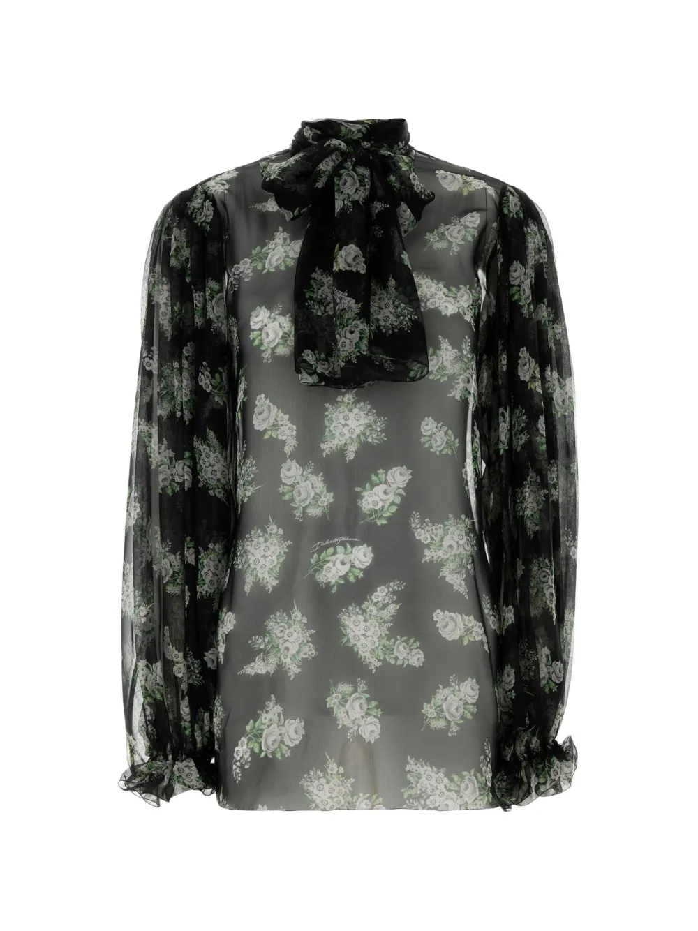 Dolce & Gabbana floral blouse - Nero