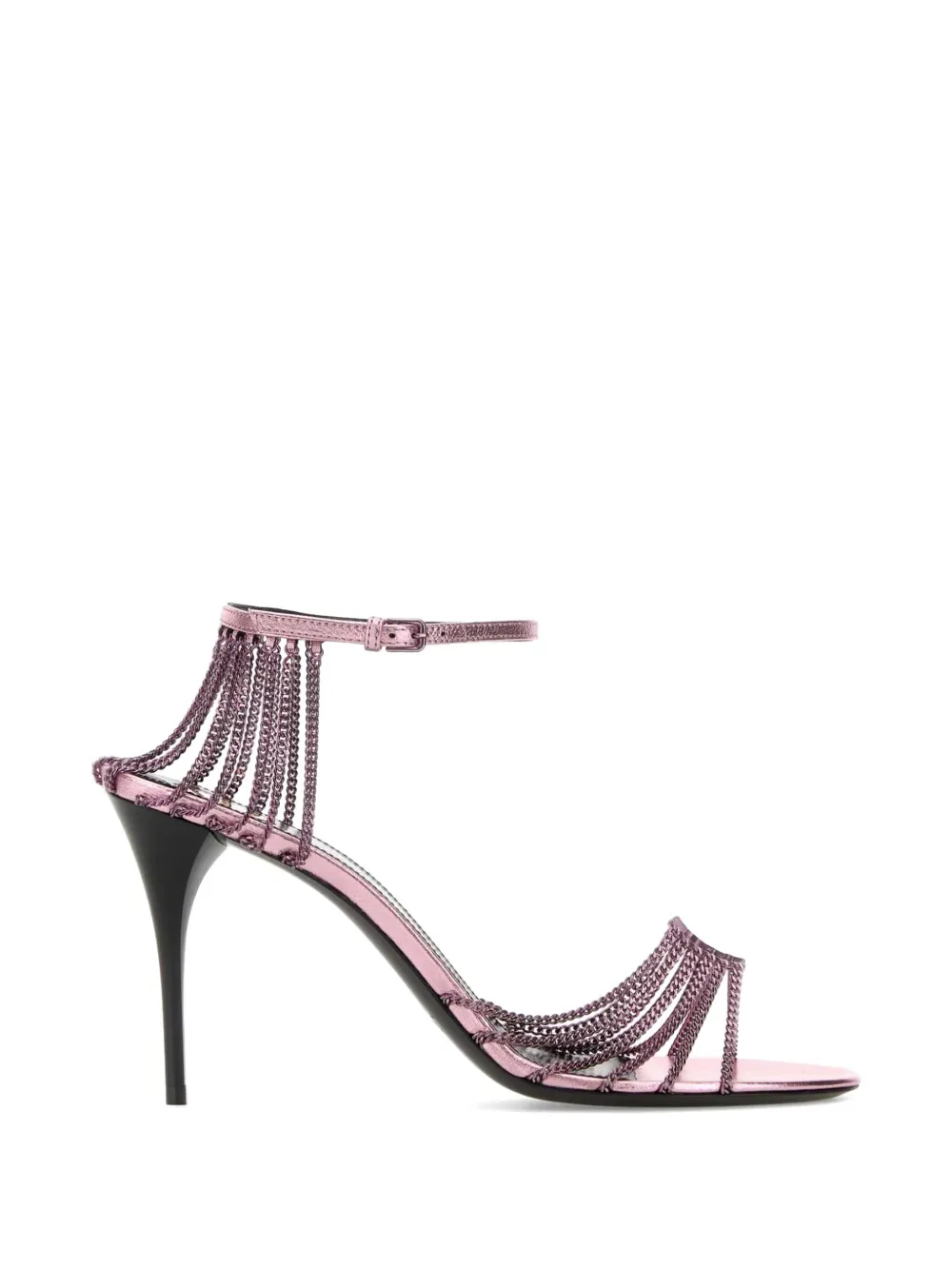 Saint Laurent Babylone sandals Roze