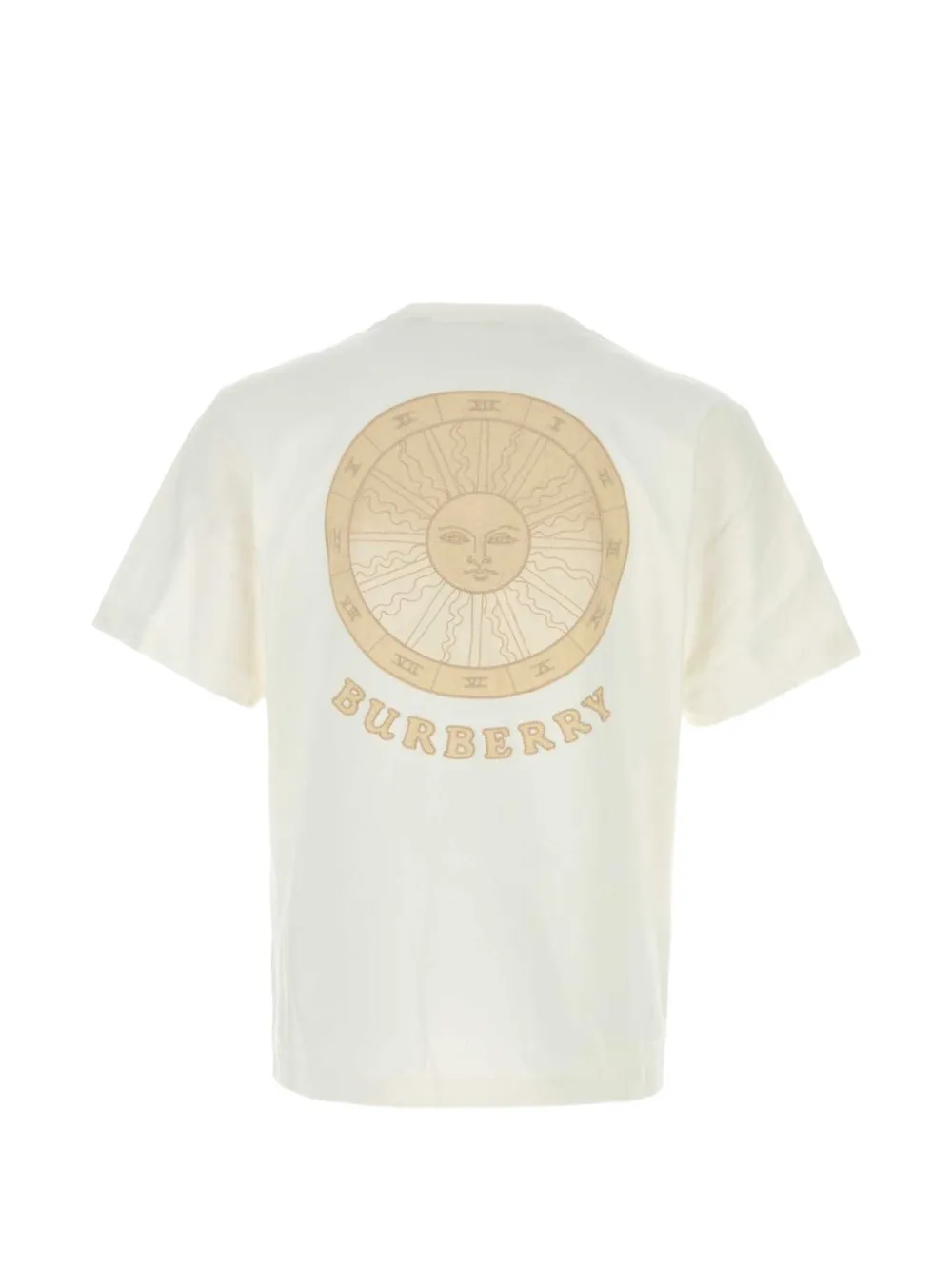 Burberry Katoenen T-shirt Beige