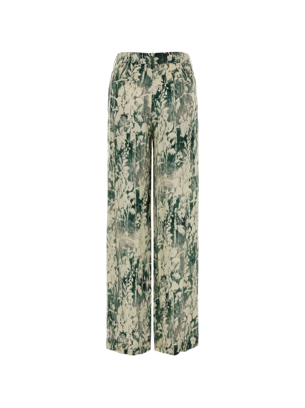 PT Torino Broek met print Groen