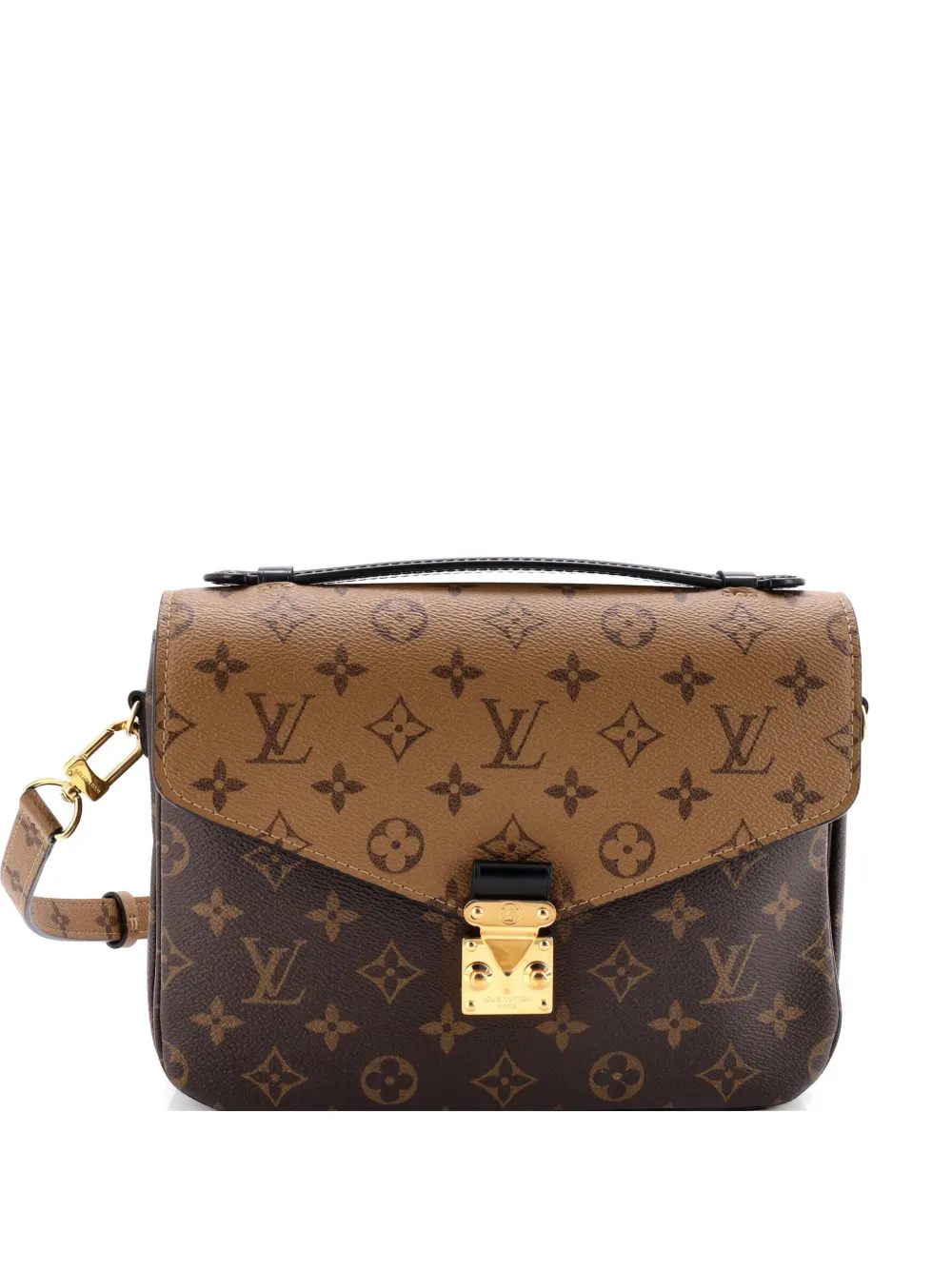 Louis Vuitton Pre-Owned Pochette Metis Reverse Monogram Canvas crossbody bag - Marrone