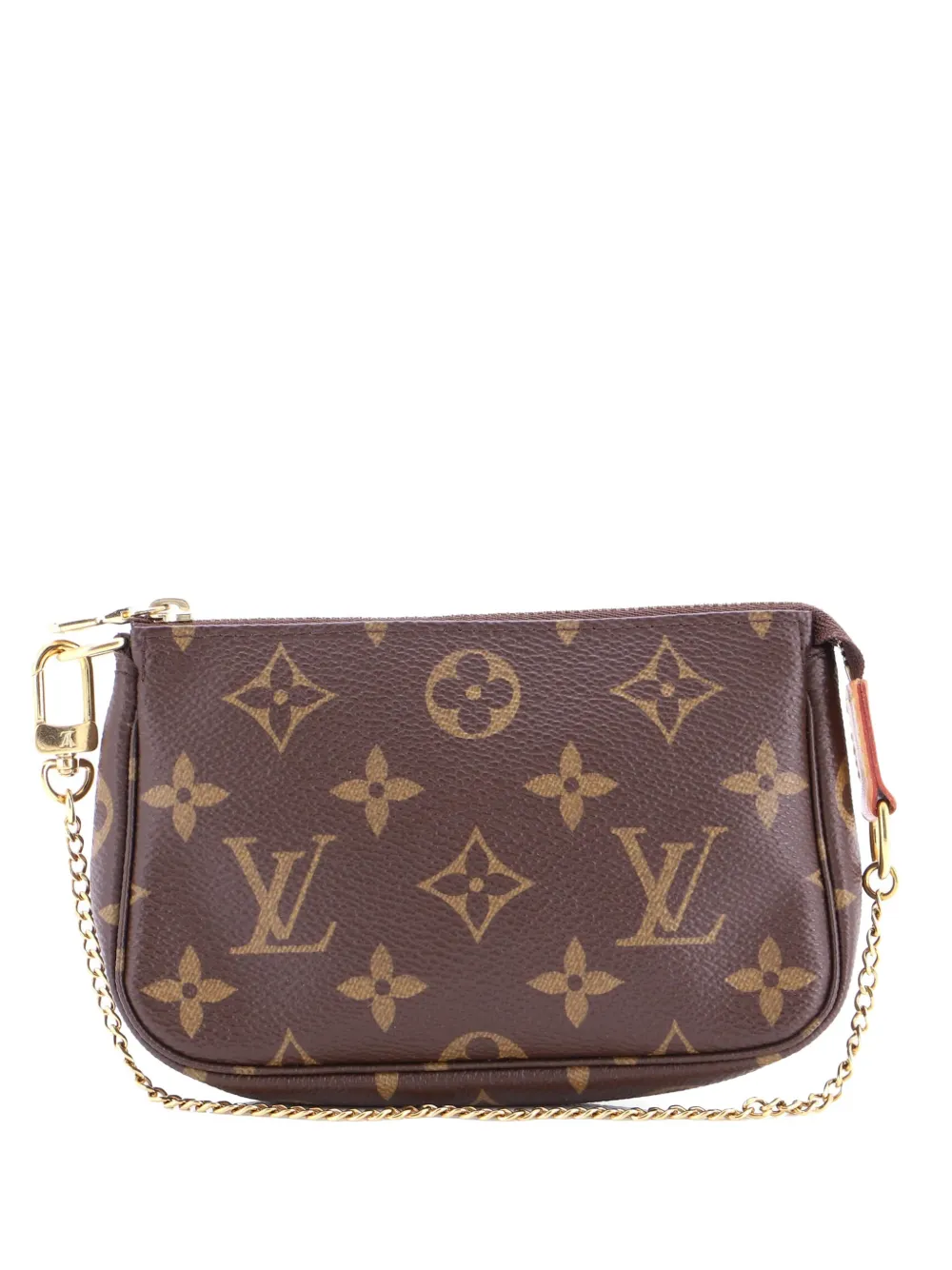 Louis Vuitton Pre-Owned Pochette Accessoires Monogram Canvas Mini clutch bag - Marrone