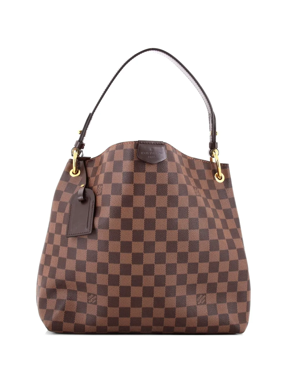 Louis Vuitton Pre-Owned Graceful Handbag Damier PM hobo bag - Marrone