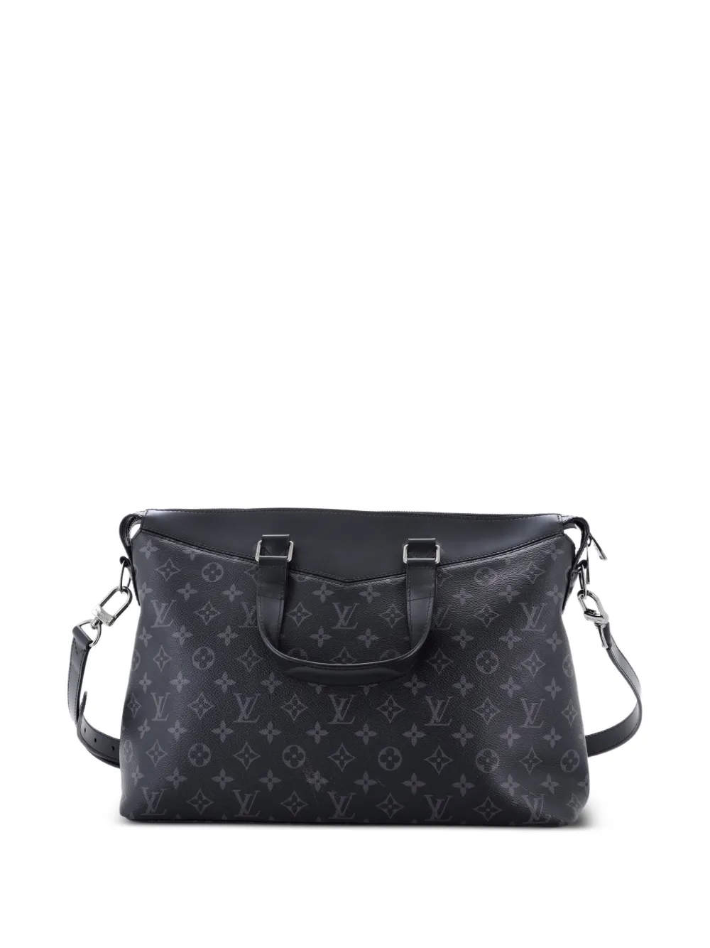 Louis Vuitton Pre-Owned Explorer Briefcase Monogram Eclipse Canvas business bag - Black