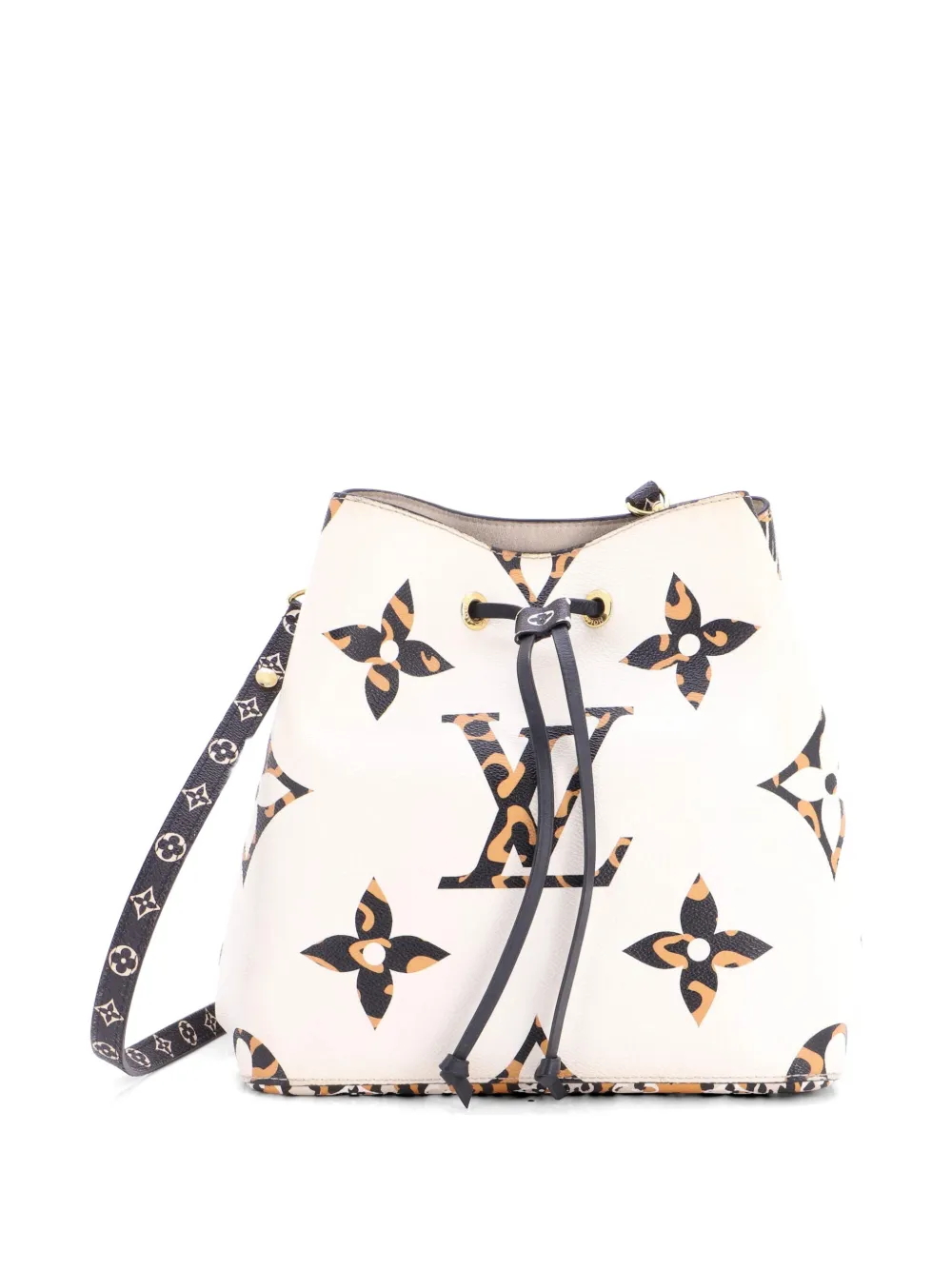 Louis Vuitton Pre-Owned Borsa a secchiello NeoNoe Limited Edition Jungle Monogram Giant - Toni neutri